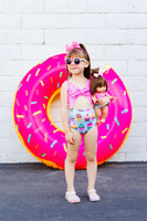 Pink Cupcake MINIKANE Bathing Suit