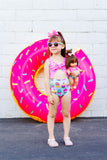 Pink Cupcake MINIKANE Bathing Suit