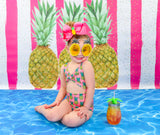 Pink Pineapple One piece