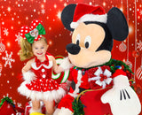 Faux Fur *Limited Edition* MINNIE Christmas Romper