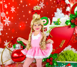 DELUXE Pink Cindy Lou Romper