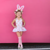 Classic White Bunny Face Romper