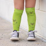 Grinch Green Knee High Socks