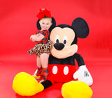 Red & Black Large Mickey Heads