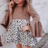 Taupe OTS Bell Sleeve
