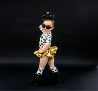 Glitz Cheetah Knee High Socks