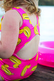 Hot Pink Rubber Ducky One piece