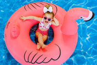 White Flamingo Gingham One piece