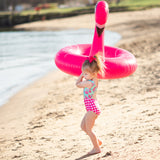 Teal Flamingo Gingham One piece