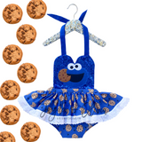 Cookie Monster LOVER Romper