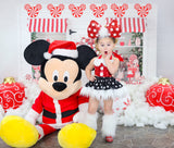 Faux Fur *Limited Edition* Black MINNIE Christmas Romper