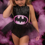 BATGIRL inspired Romper