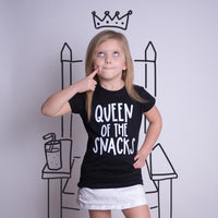 Queen of the Snacks (Black)