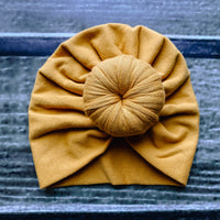 Mustard Minikane Turban