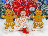 White Gingerbread Romper