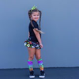 Ombre Mickey Halloween Knee High Socks