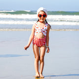 Cherry Gingham One piece