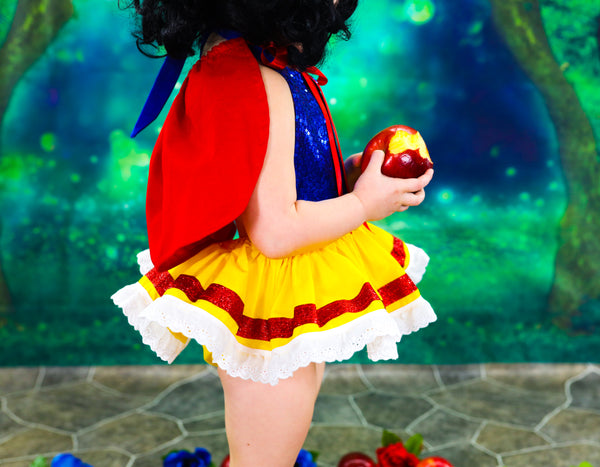 DELUXE Snow White inspired Romper