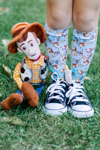 Slinky Dog Toy Story Knee High Socks