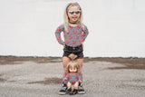 Checkered Rolling Stones Top (Child)