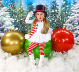 DELUXE Snowman Romper