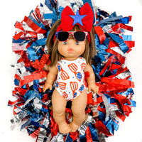 Confetti American Sunglasses Minikane Leotard