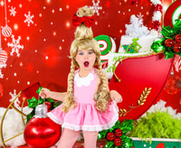 DELUXE Pink Cindy Lou Romper