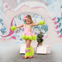 DELUXE Pink Grinch Romper