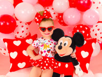 Minnie & Friends VDay Long Sleeve Leotard