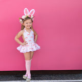 Classic White Bunny Face Romper