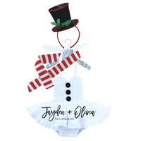 DELUXE Snowman Romper