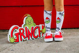 Grinch Loathe Entirely Knee High Socks