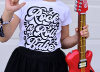 Rock n Roll Babe (White)