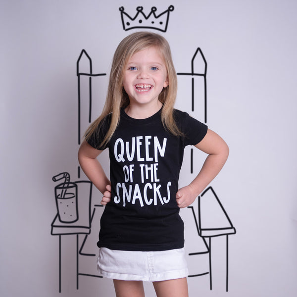 Queen of the Snacks (Black)