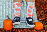 Pumpkin Knee High Socks