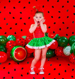 Watermelon inspired Romper