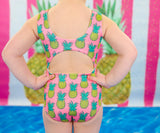 Pink Pineapple One piece