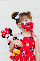 (KIDS) Classic Red Minnie Face Mask